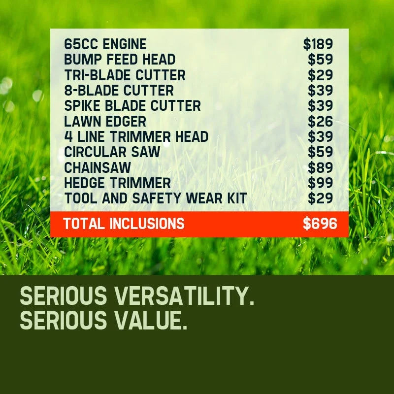 Baumr-AG Pole Chainsaw Brush Cutter Whipper Snipper Hedge