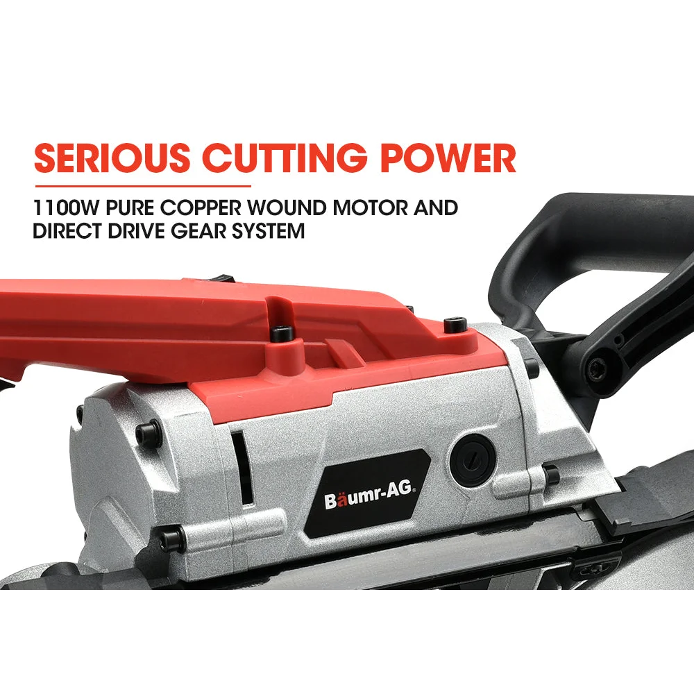 BAUMR-AG Portable Band Saw Cold Cut Metal Cut Off Bandsaw
