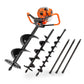 Baumr-AG Post Hole Digger 75CC Posthole Earth Auger Fence