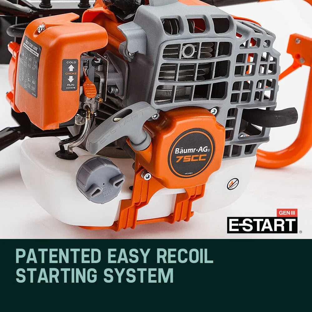 Baumr-AG Post Hole Digger 75CC Posthole Earth Auger Fence