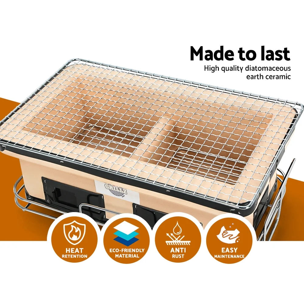 BBQ Grill Tabletop Charcoal Smoker