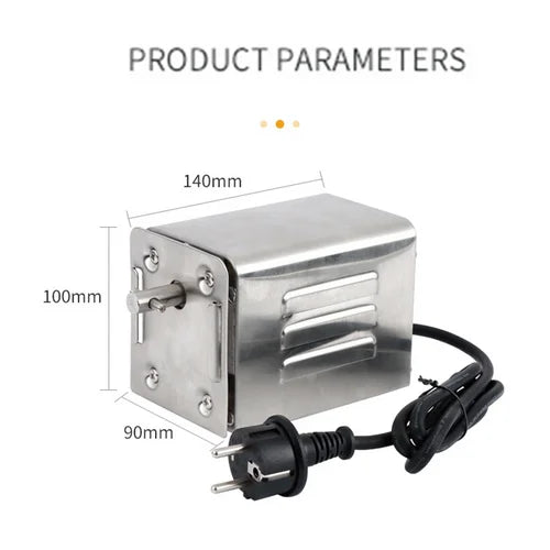 BBQ Rotisserie Motor Spit Stainless Steel Campfire Motor AU