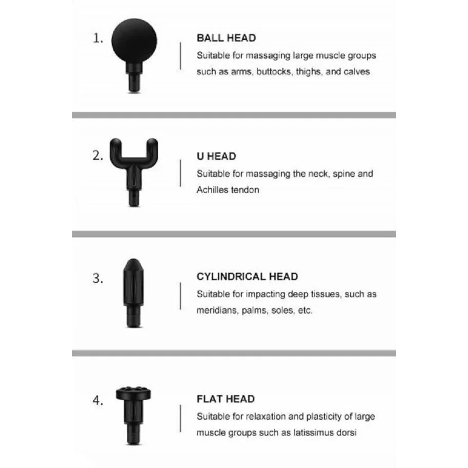 BDI BX720 LED Mini Massage Gun - Health & Beauty > Massage
