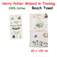Beach Towel Caprice Harry Potter Wizard
