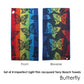 Beach Towels Set of 4 Imperfect Jacquard Terry Butterfly