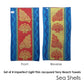 Beach Towels Set of 4 Imperfect Jacquard Terry Sea Shells