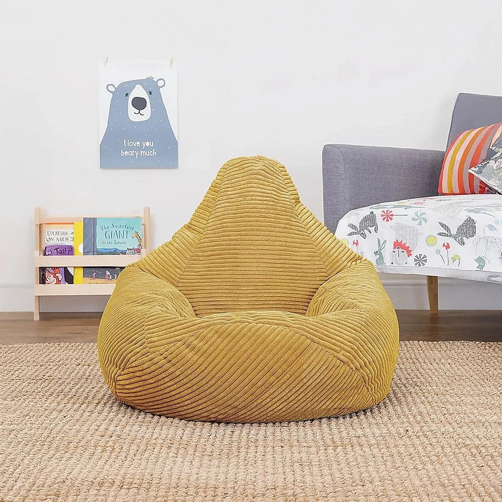 Beanbag Chair Cover Jumbo Cord Unfilled Large Bean Bag