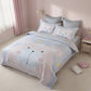 Bear Kids Quilt Cover Set - Double Size - Home & Garden
