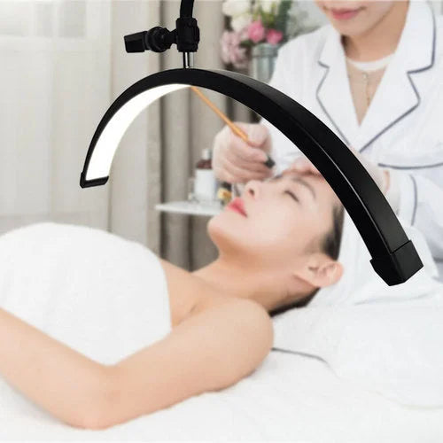 Beauty Half Moon Floor Fill Lamp LED Lash Light for Tattoo