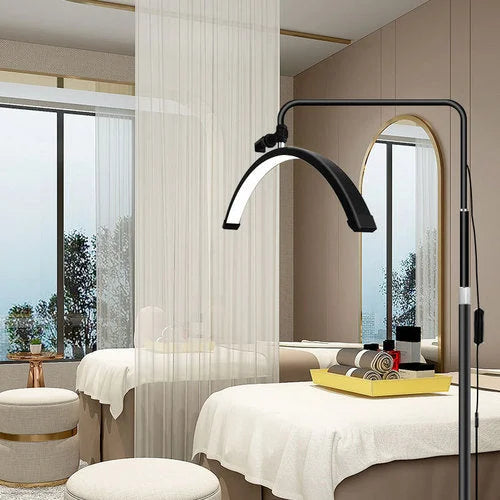 Beauty Half Moon Floor Fill Lamp LED Lash Light for Tattoo