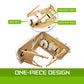 Beauty Massage Table Bed 3-Fold 70cm Portable - White