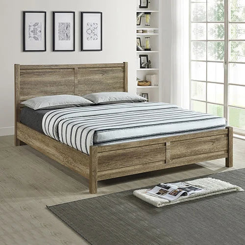 Bed Frame Cielo King Size - Oak - Bedroom
