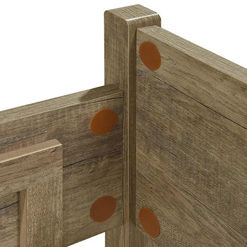 Bed Frame Cielo Queen Size - Oak - Bedroom