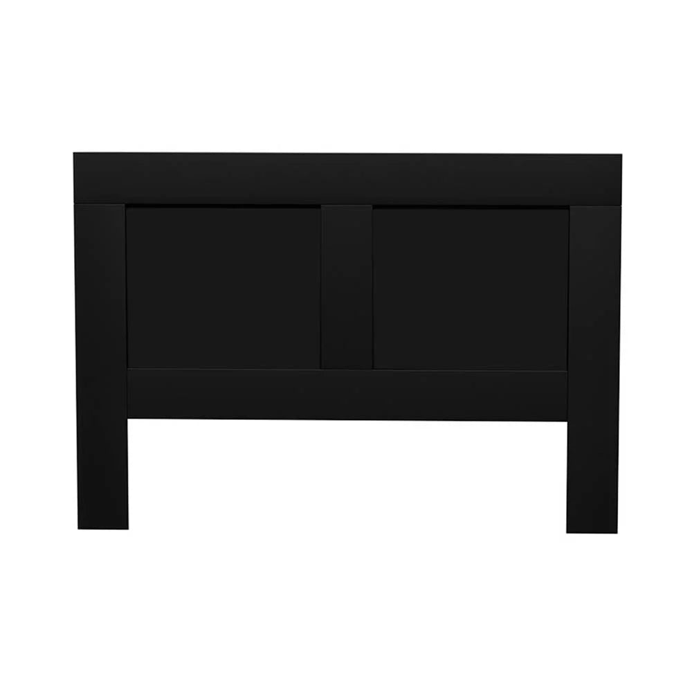 Bed Frame Double Size Headboard with Shelves Bedhead Base