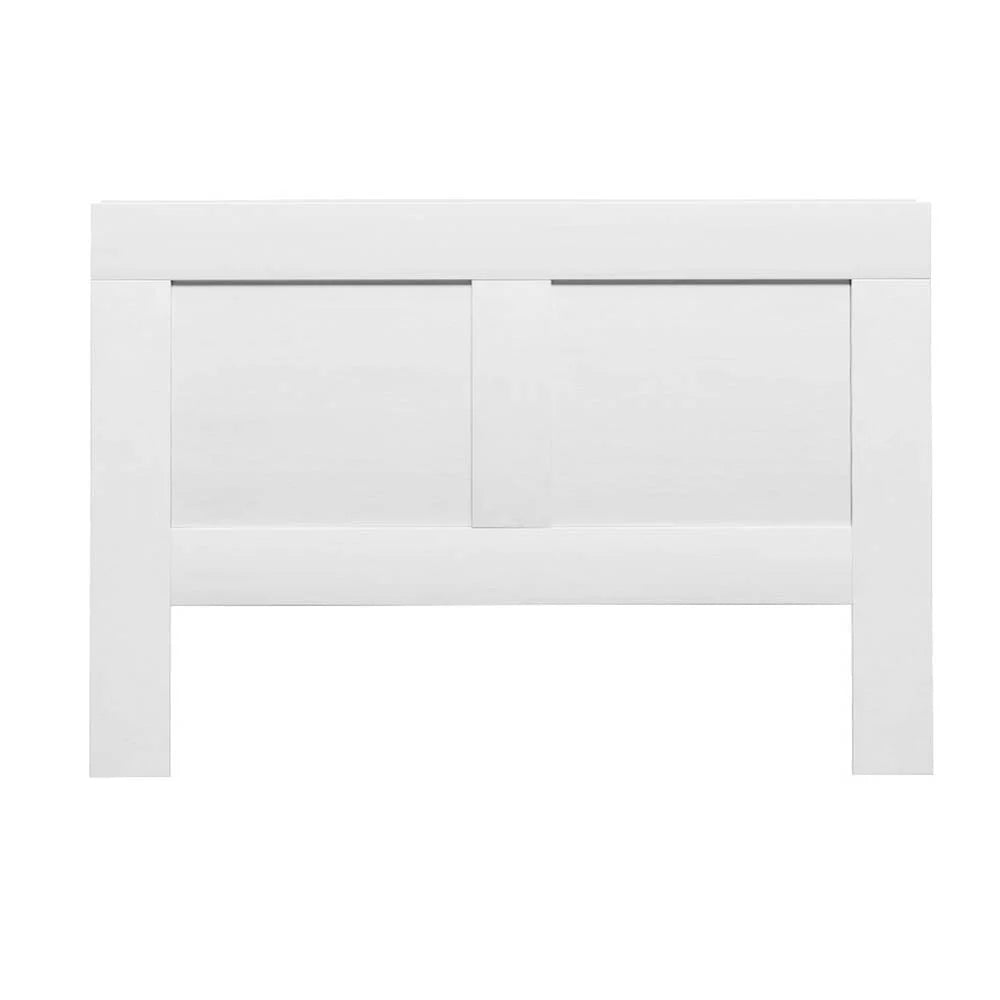 Bed Frame Double Size Headboard with Shelves Bedhead Base