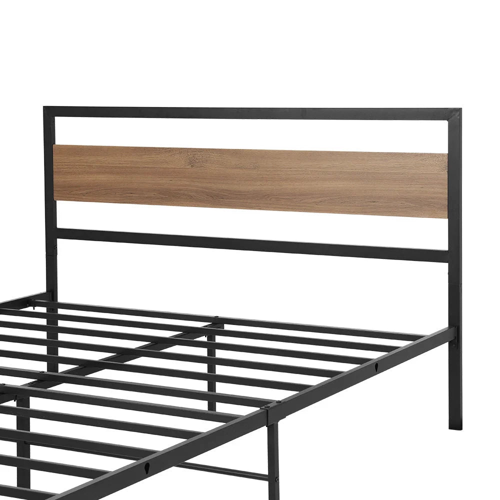 Bed Frame Double Size Metal Base Mattress Platform