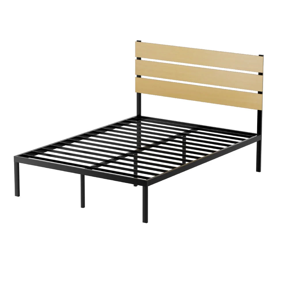 Bed Frame Double Size Metal Base Mattress Platform