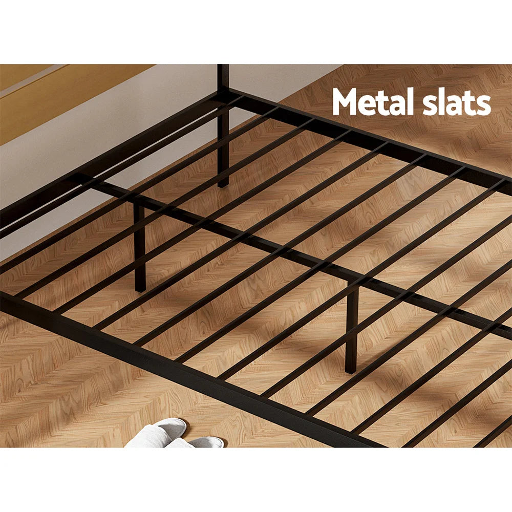 Bed Frame Double Size Metal Base Mattress Platform