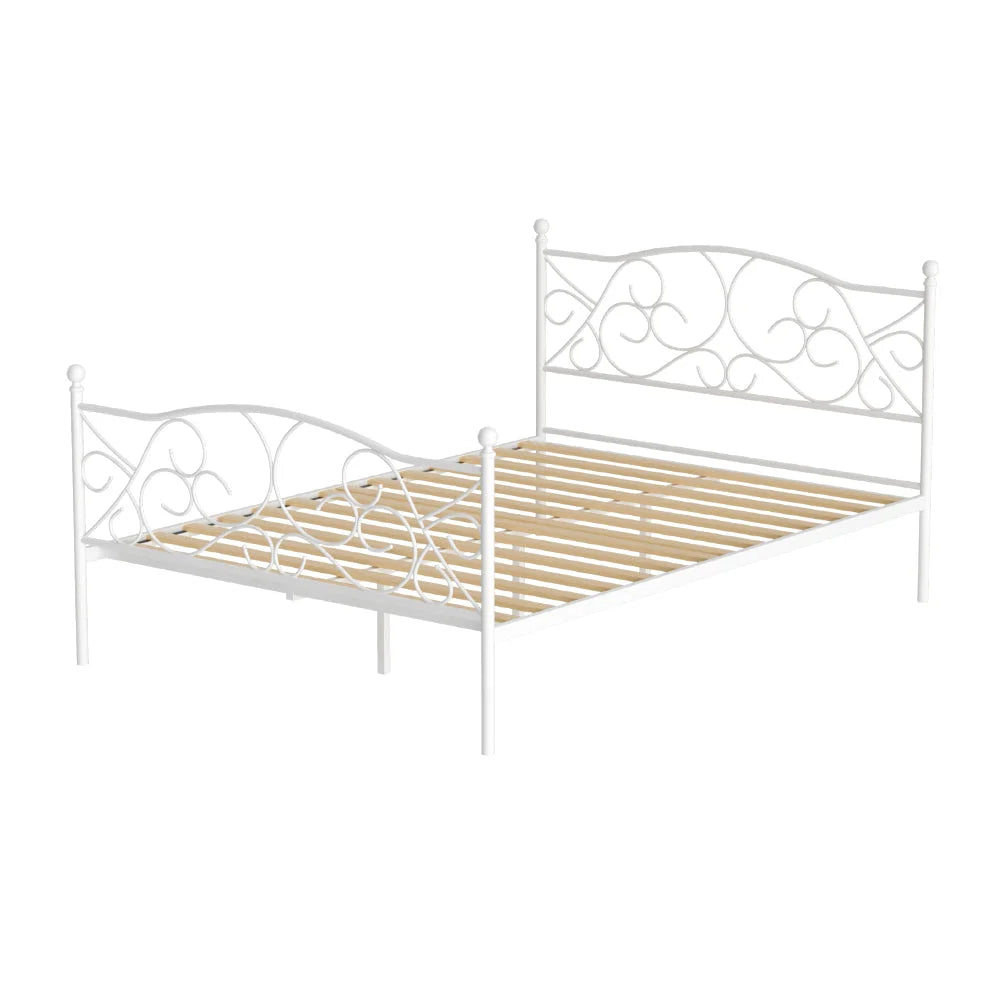Bed Frame Double Size Metal Frame - GROA