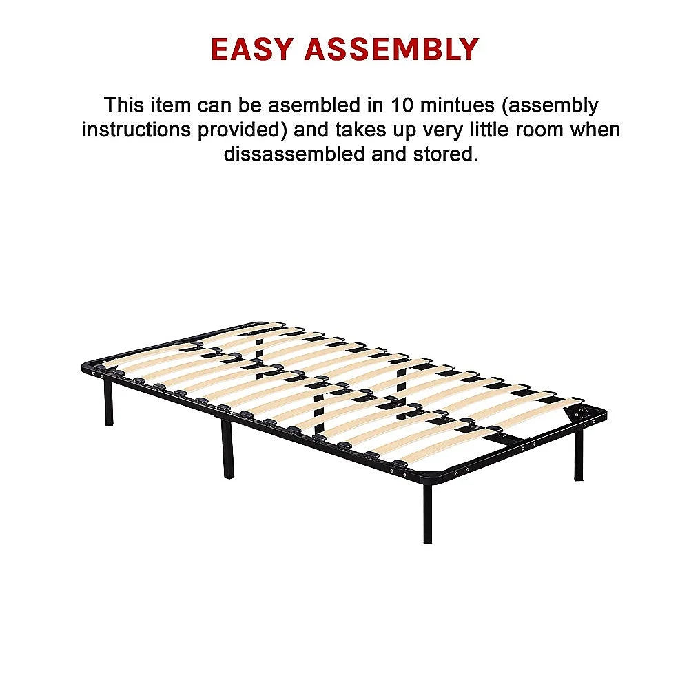 Bed Frame King Single Metal - Bedroom Furniture - Bedroom