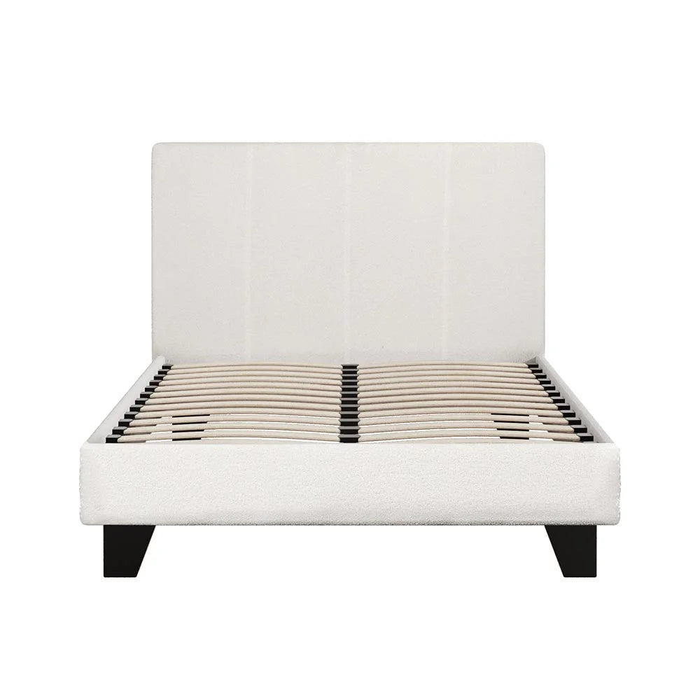 Bed Frame King Single Size Boucle neo 619