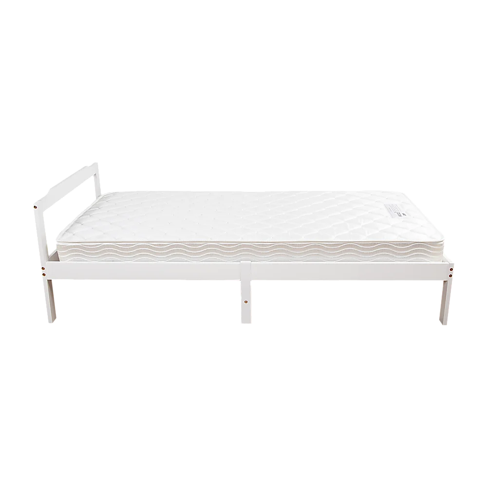 Bed Frame Natural Wooden Home Furniture - Furniture