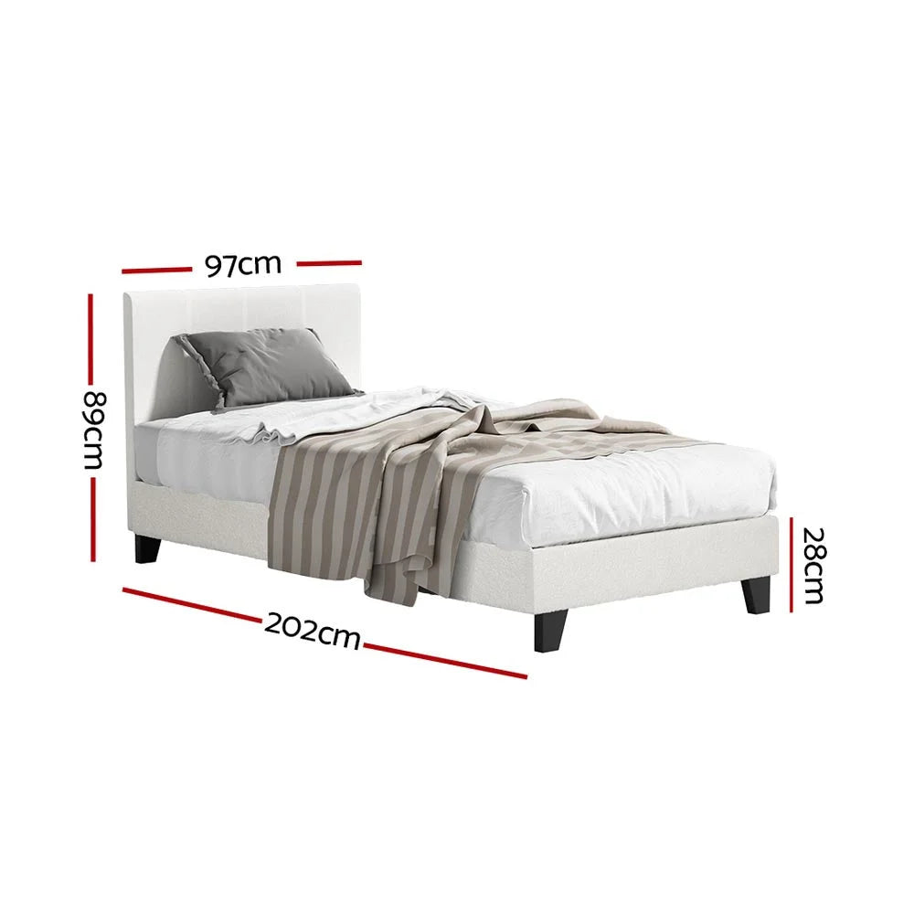 Fabric mattress with bedroom mattress cover and side stitching