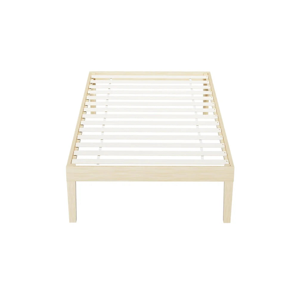 Bed Frame Single Size Wooden Base