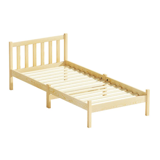 Bed Frame Single Size Wooden - Oak SOFIE