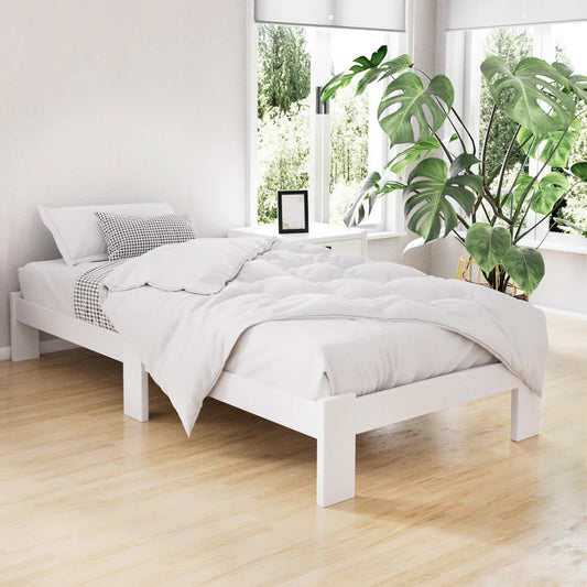 Bed Frame Single Wooden Base Timber Mattress Platform