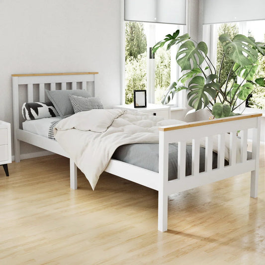 Bed Frame Single Wooden Bedroom Furniture for Kids - Bedroom