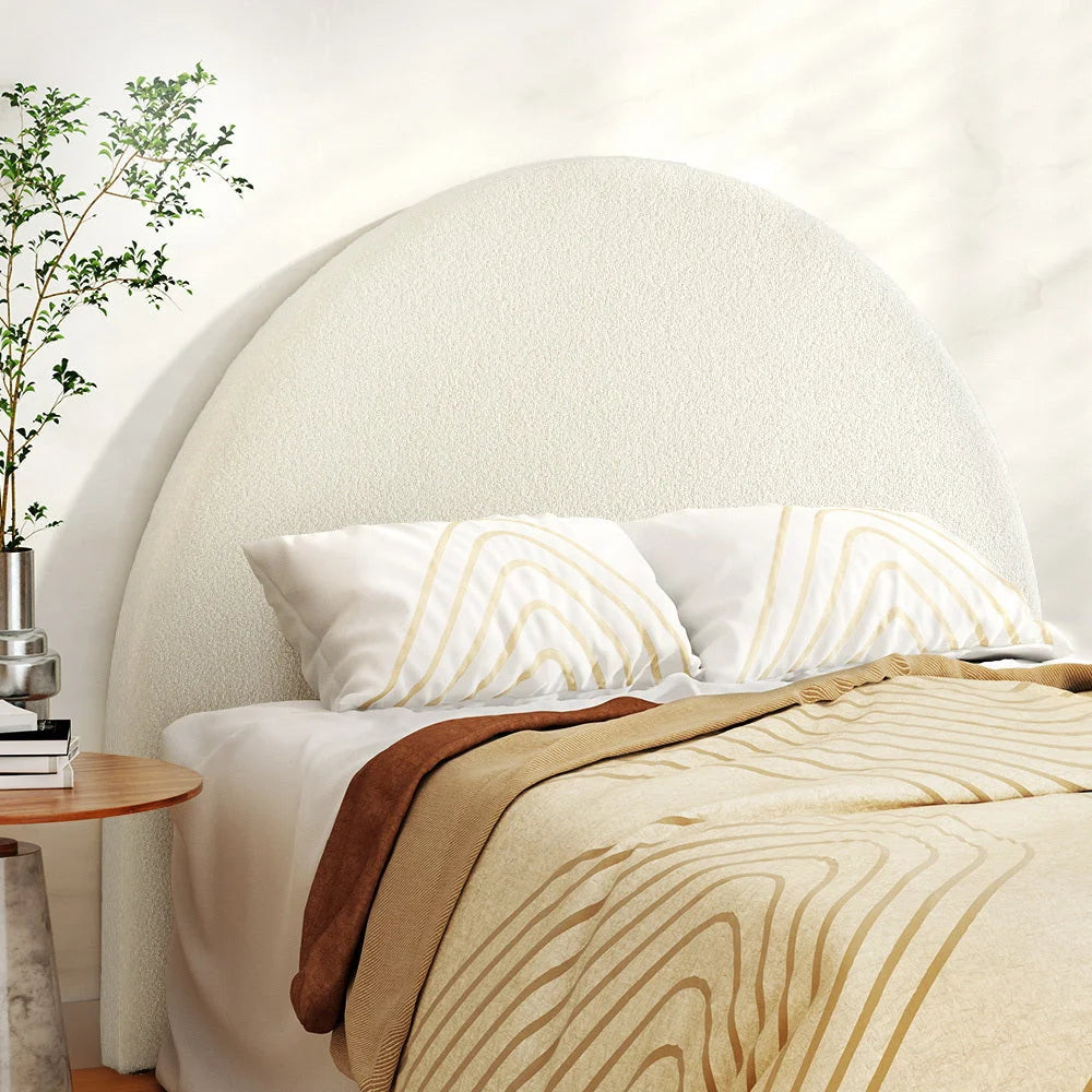 Bed Head Double Size Boucle - GREI White