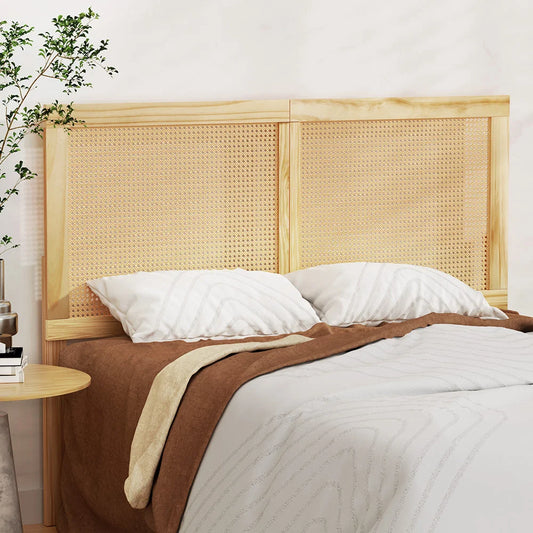 Bed Head Double Size Rattan RIBO
