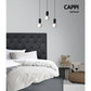 Bed frame with double size head headboard bedhead