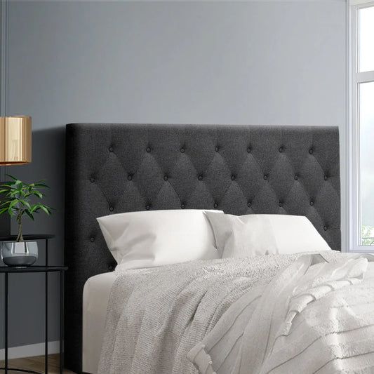Bed Headboard Double Size Fabric Frame Base CAPPI