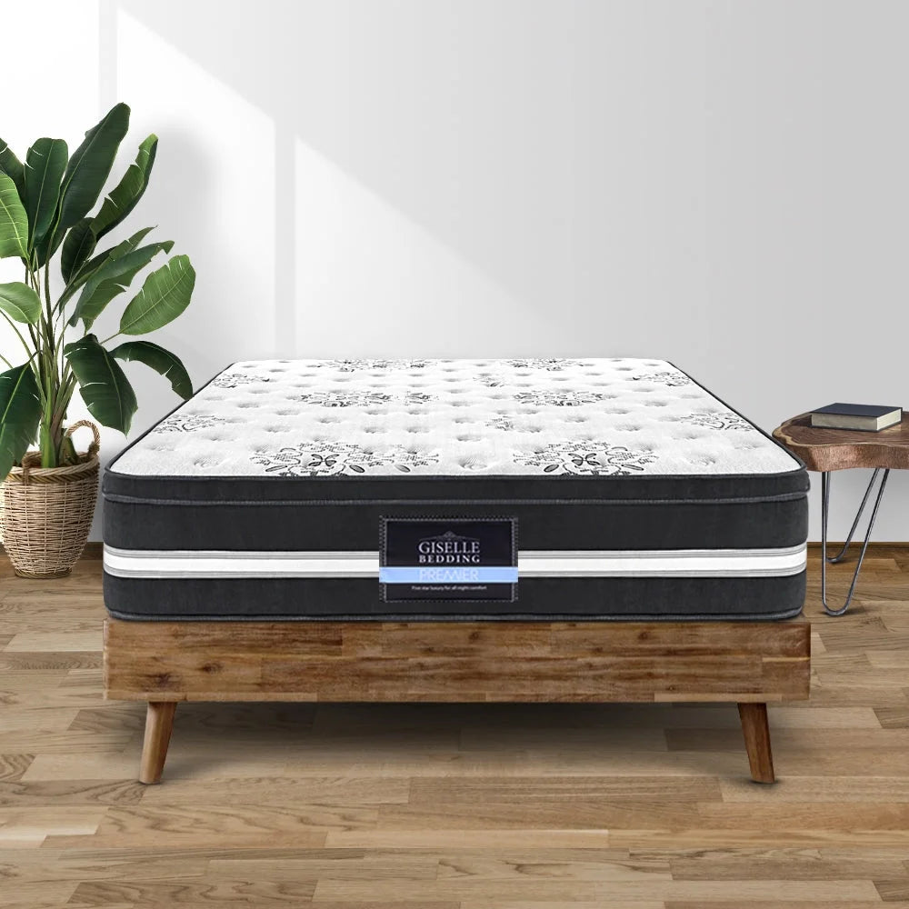 Bed Mattress King Single Size COOL GEL Memory Foam Euro Top
