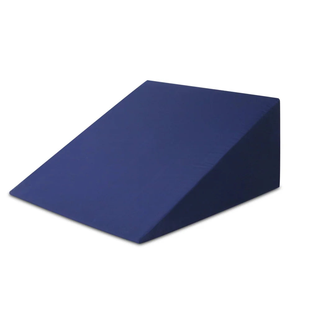 Bedding Foam Wedge Back Support Pillow - Blue - Giselle