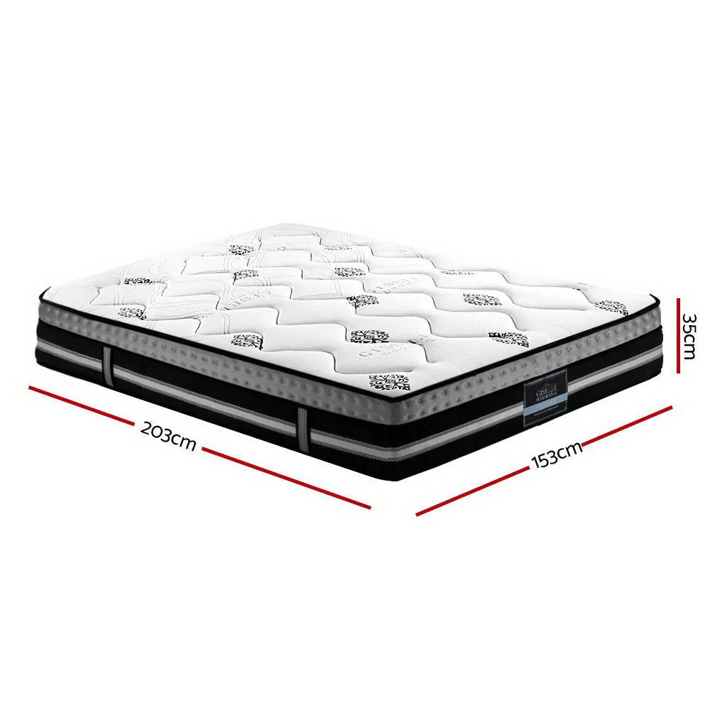 Bedding Galaxy Euro Top Cool Gel Pocket Spring Mattress