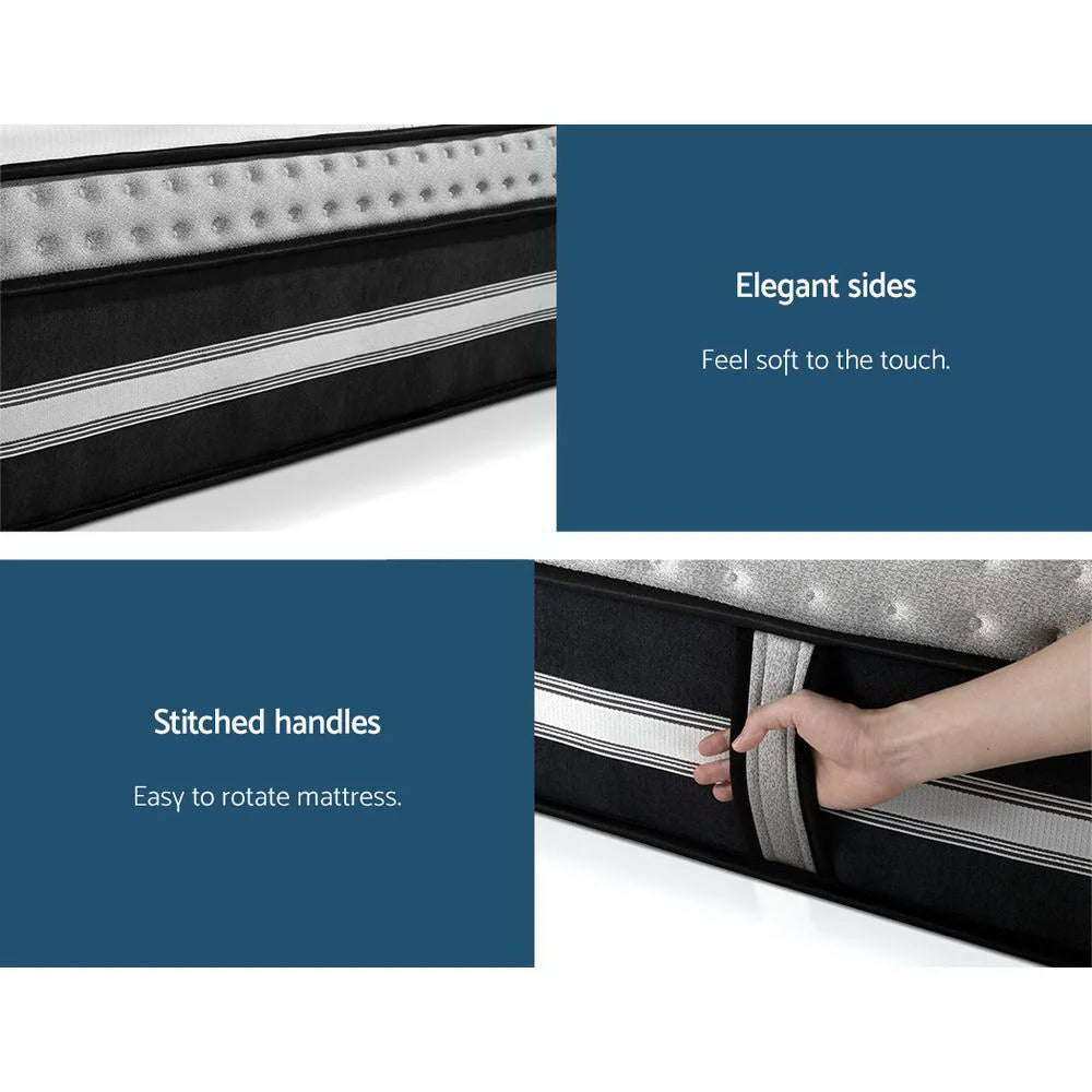 Bedding Galaxy Euro Top Cool Gel Pocket Spring Mattress