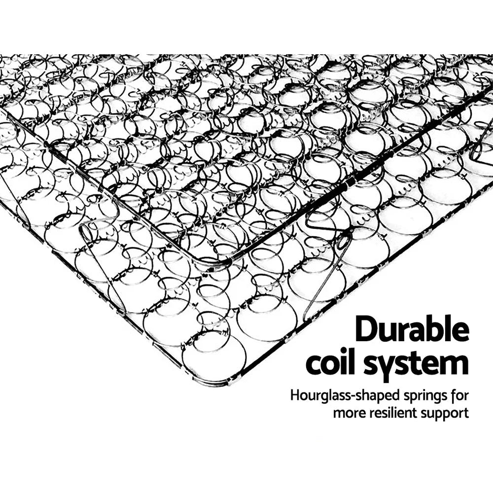 Bedding Glay Bonnell Spring Mattress 16cm Thick - Queen