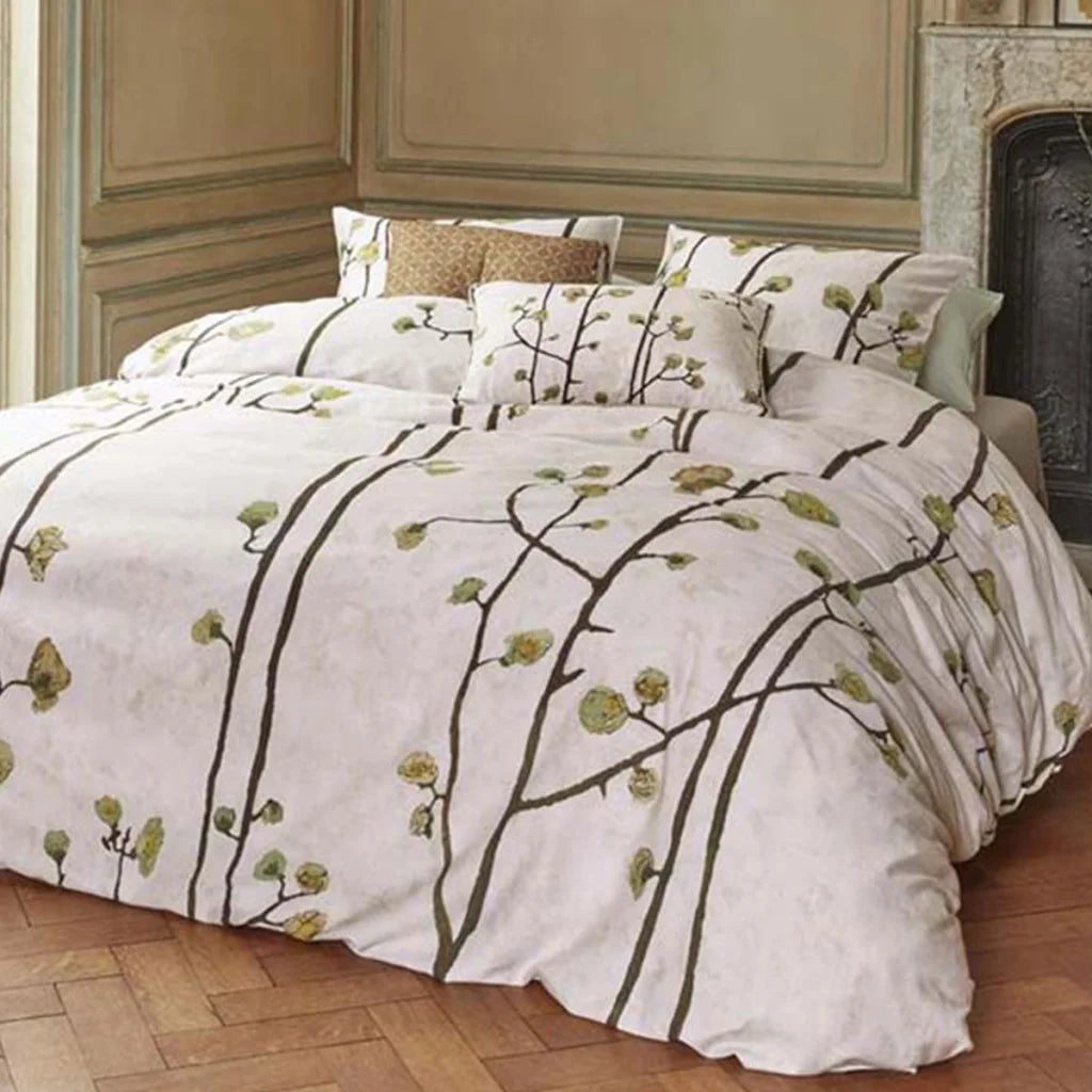 Bedding House Van Gogh Plum Blossoms Sand Cotton Sateen