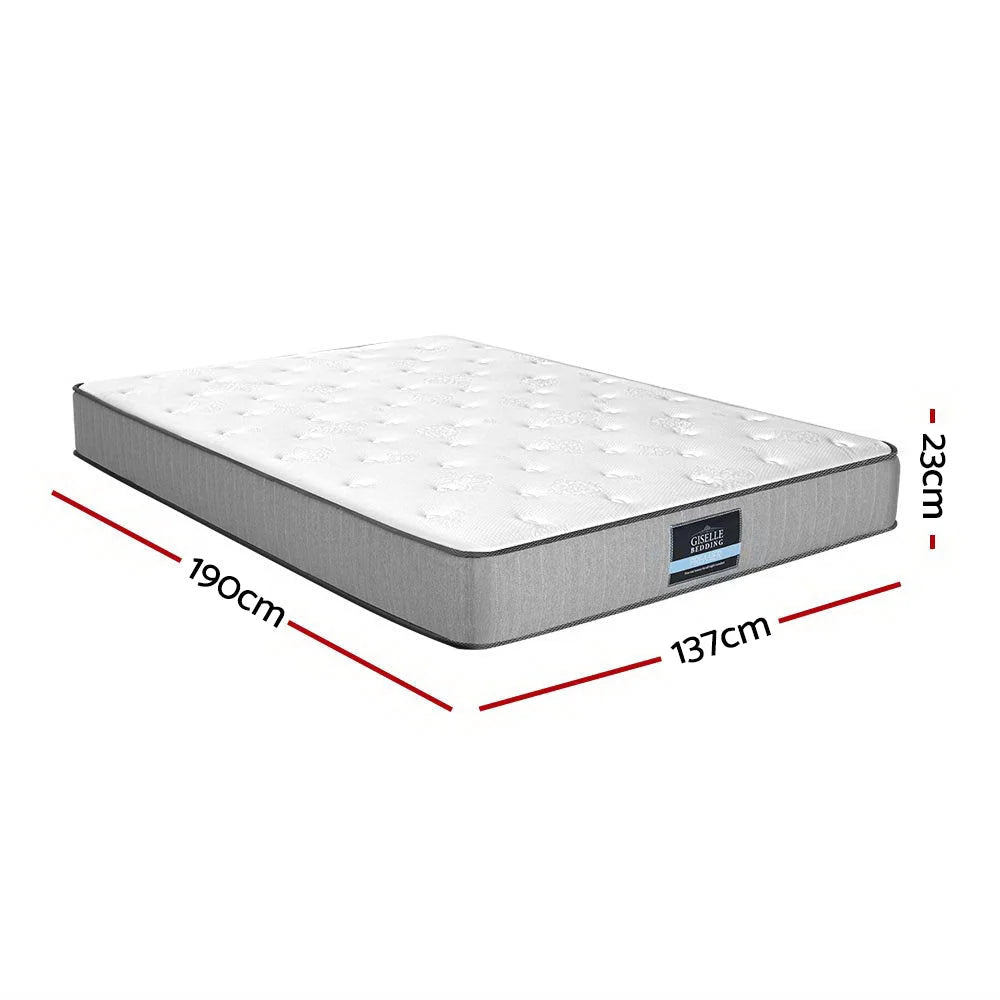 Foam 23cm pocket spring mattress with bedroom mattress cover and side stitching