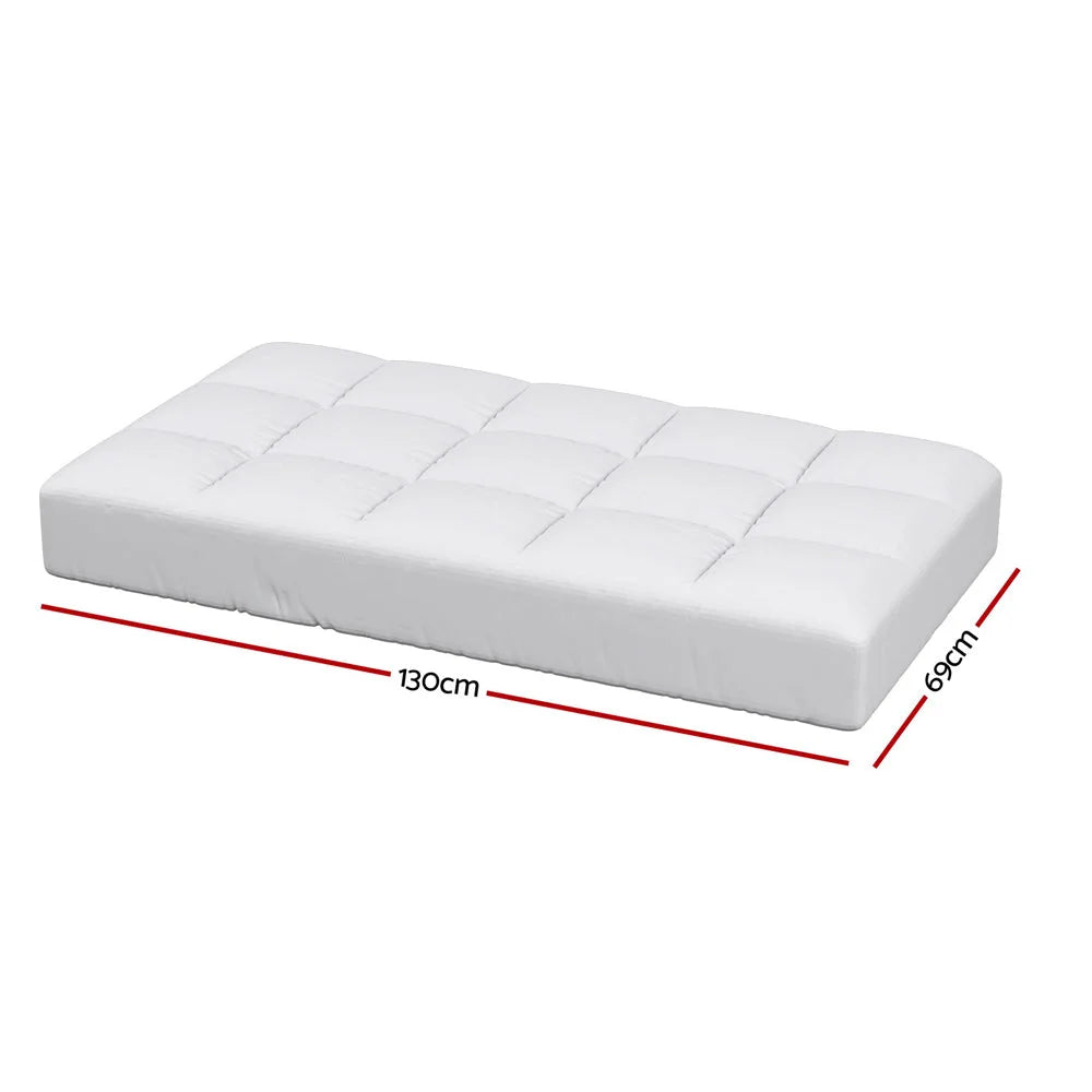 Bedding Mattress Topper Pillowtop Bamboo Cot giselle 134