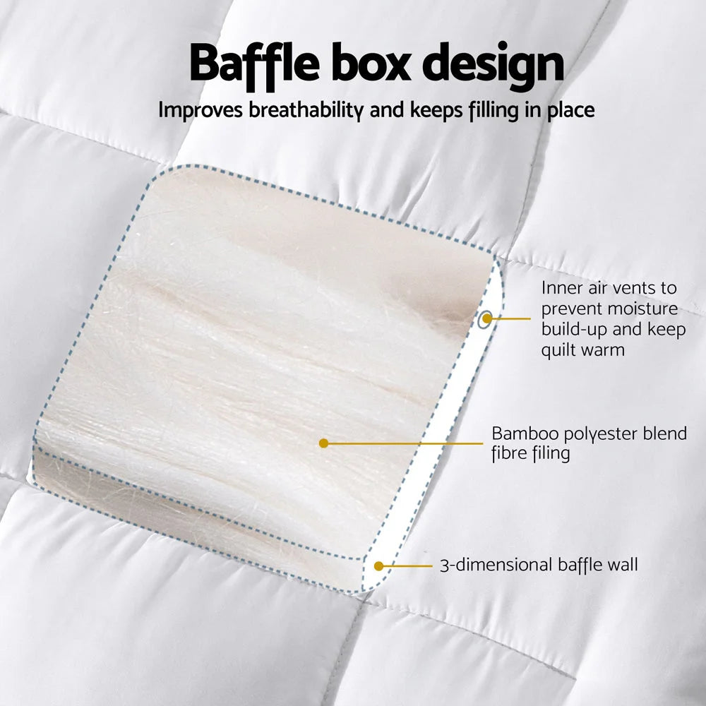 Bedding Mattress Topper Pillowtop Bamboo Cot giselle 451