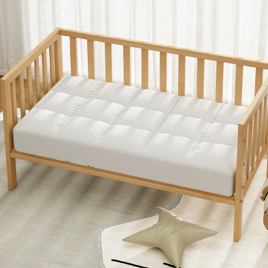 Bedding Mattress Topper Pillowtop Bamboo - Cot - Home &