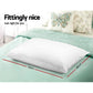 Bedding Set of 4 Medium and Firm Cotton Pillows