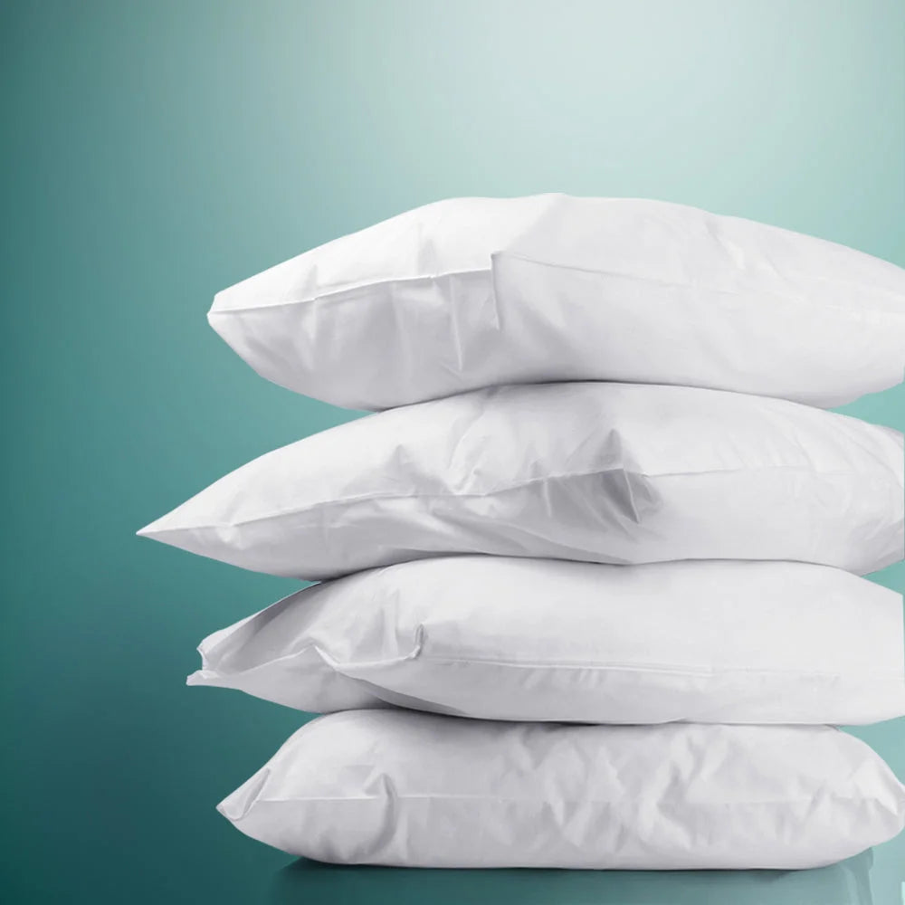 Bedding Set of 4 Medium and Firm Cotton