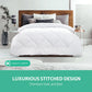 Bedding Super King Size 400GSM Microfibre Quilt - Giselle