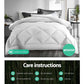 Bedding Super King Size 400GSM Microfibre Quilt - Giselle