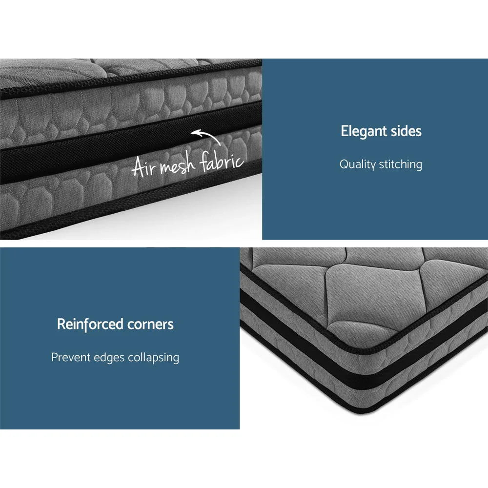 Bedding Wendell Pocket Spring Mattress 22cm Thick - King